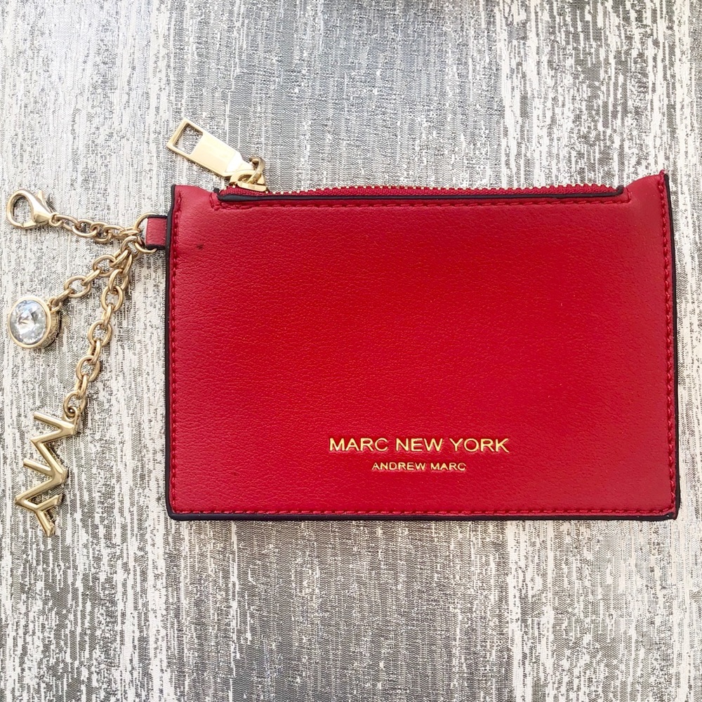 MARC NEW YORK Leather Coin Purse